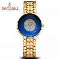 นาฬิกาจาก BAOSAILI สีทอง พร้อมใส่ออกงาน สวยหรูสุดๆ