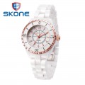 นาฬิกา SKONE สวยหรู มีสไตล์สุดๆ หน้าปัดขอบ rose gold