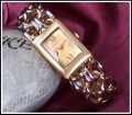 นาฬิกา WEIQIN สาย design สร้อยสีทองและเงิน (สองกษัตริย์) สวยมาก
