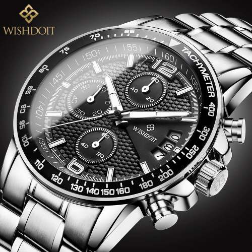 en4001330605419-en4001330605419 - WISHDOIT-Sports-Watch-Men-s-Luxury-Chronograph-Watch-Leather-Strap-Steel-Belt-Fashion-Quartz-Clock-Waterproof
